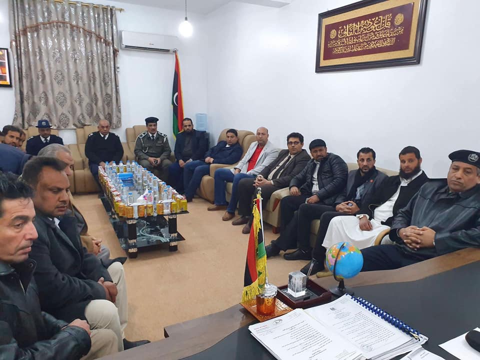 إجراءات وقائية بمنفذ امساعد الحدودي