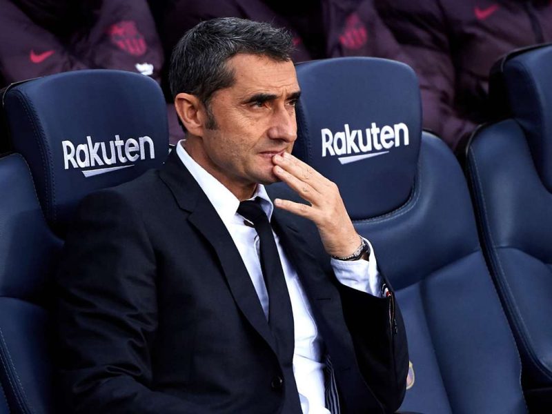 إقالة فالفيردي من تدريب برشلونه وتعيين خلفاً له