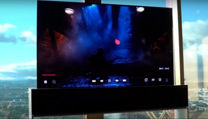 إل جي تشعل سوق التلفاز الذكي بشاشة "طاقية الإخفاء"