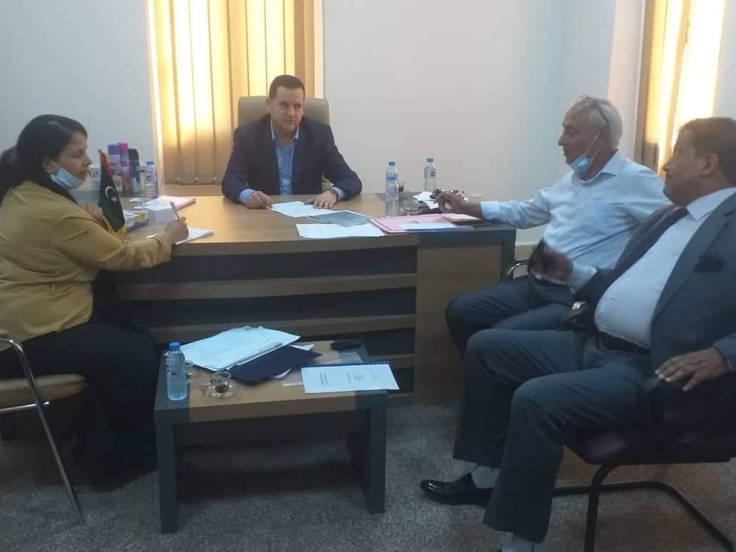 اجتماع يبحث اخر الاستعدادات لإجراء الامتحانات التكميلية للملحقين بمعهد الدراسات الدبلوماسية