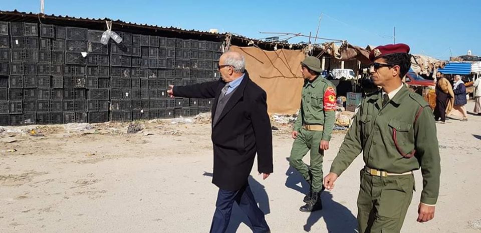 اجراءات لتنظيم سوق الخضروات بطبرق