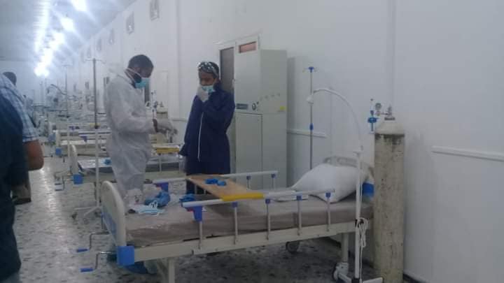 افتتاح مركز للحجر الصحي في سبها