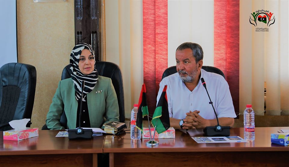 الإطلاع على واقع مجمع المرج للرعاية الاجتماعية في ظل جائحة كورونا