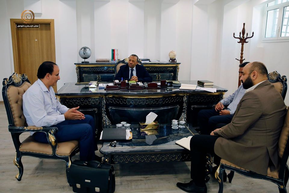 الثني يطلع على سير عمل مركز الخبرة القضائية