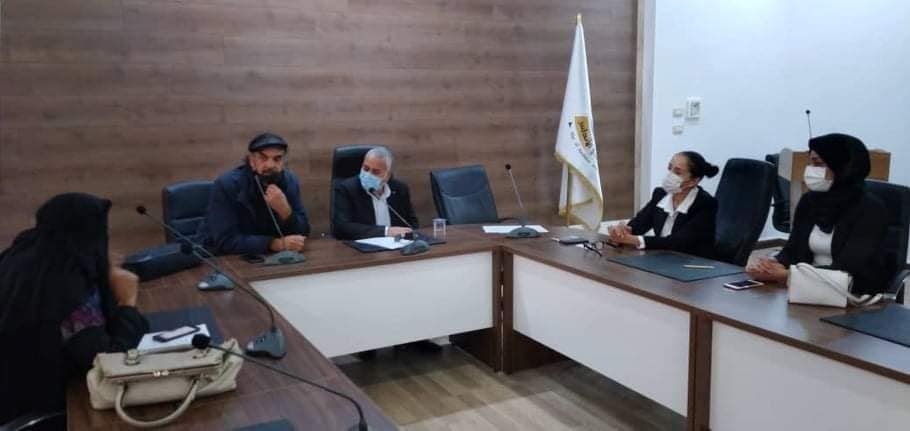 بلدية حي الاندلس تبحث مشكلة الكلاب السائبة