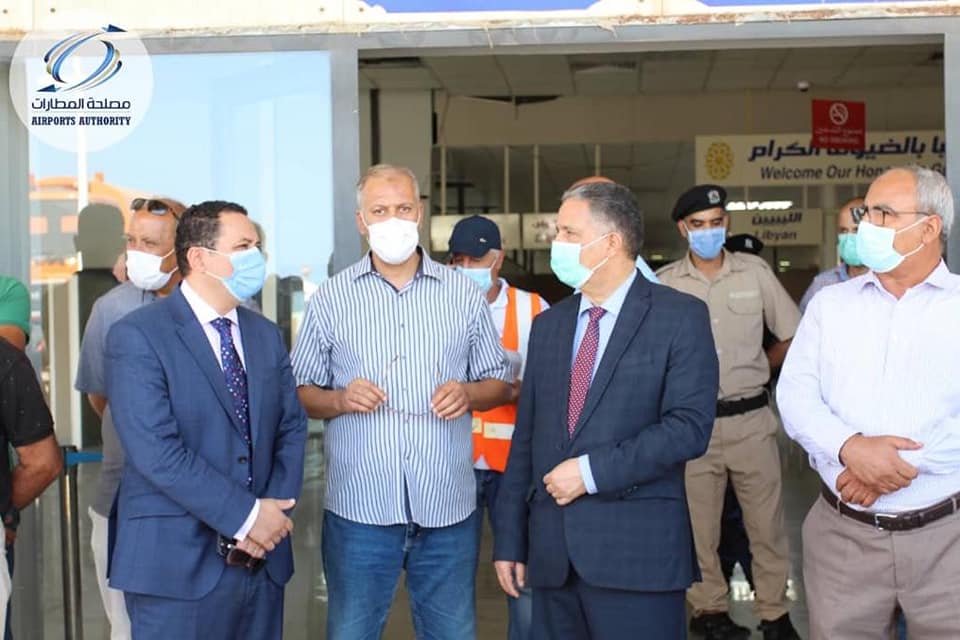 تفقد جاهزية مطار معيتيقة الدولي للتشغيل يوم الاحد المقبل