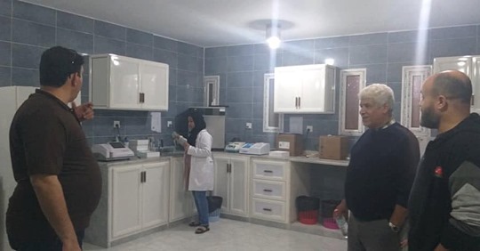 تفقد مستشفى سلوق القروي
