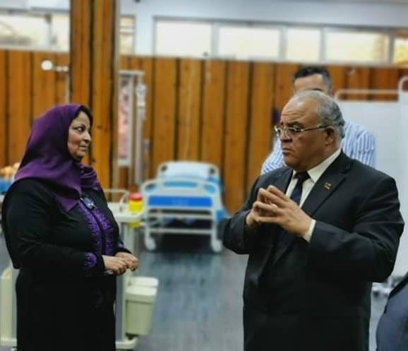 تفقد مواقع العزل الصحي في الزاوية