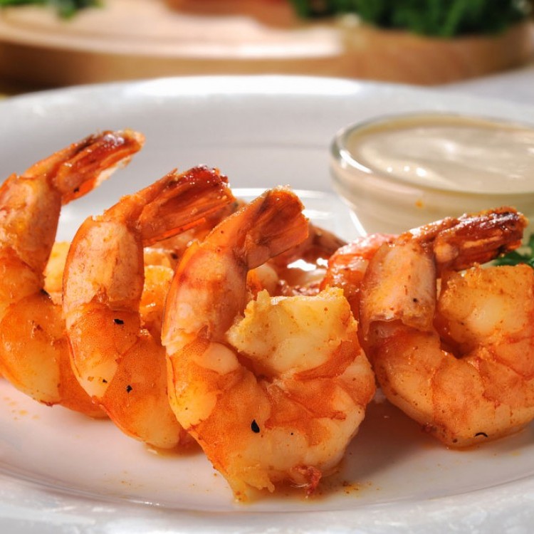 جمبري مشوي بالخلطة