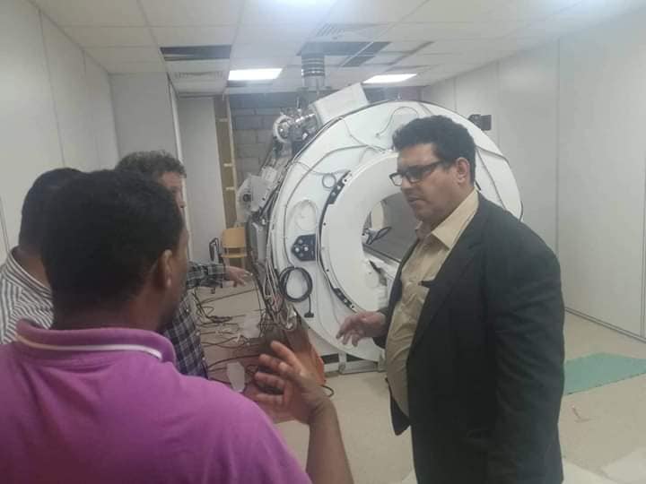 جولة تفتيشية مفاجئة لمركز بنغازي الطبي