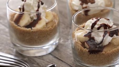 حلى الموز بالتوفي