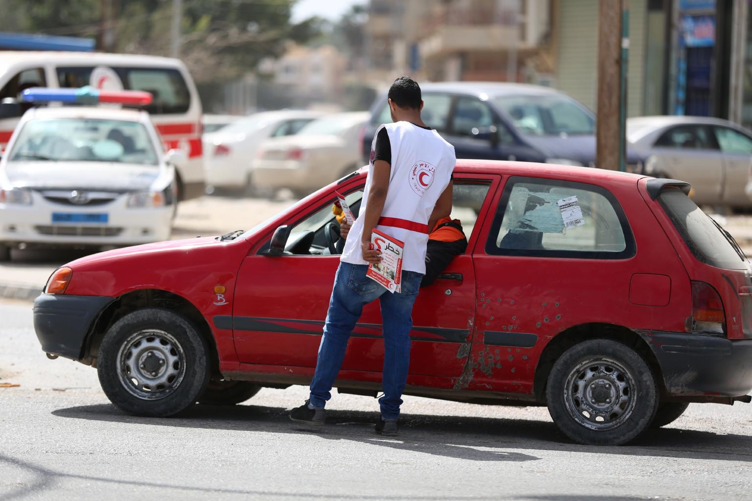 حملة "انت البطل" في بنغازي