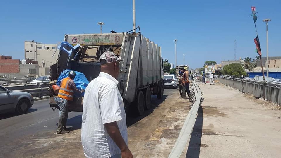 حملة النظافة في طرابلس