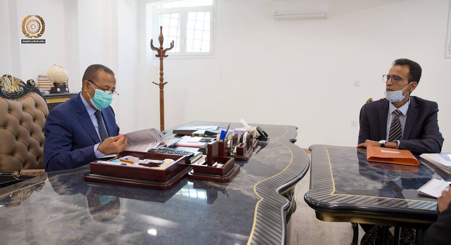 رئيس الحكومة المؤقتة يوافق على تخصيص ميزانية تسييرية لجهاز تنفيذ مشروعات الاسكان والمرافق