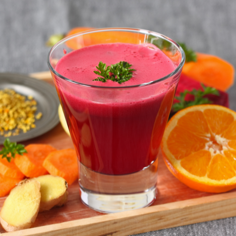 سموذي الشمندر بالبرتقال المقاوم للأمراض