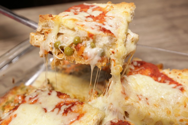 صينية الدجاج بالتوست