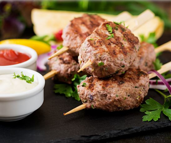 كفتة لحم مشوية