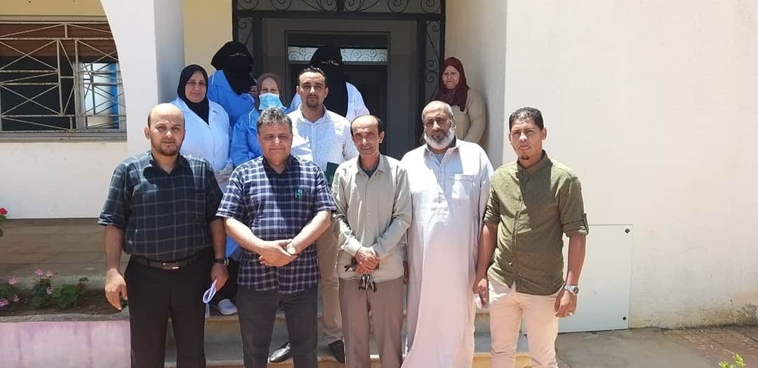 وزير الصحة بالحكومة المؤقتة في زيارة مفاجئة لمستشفى فرزوغة القروي
