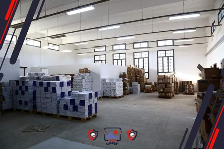 وصول مستلزمات طبية لمدينة زوارة