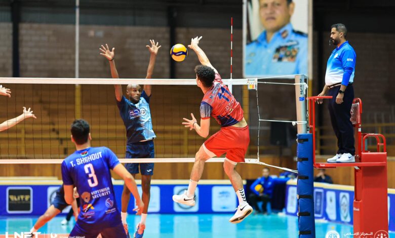 السويحلي يتصدر مجموعته في البطولة العربية للكرة الطائرة في الاردن